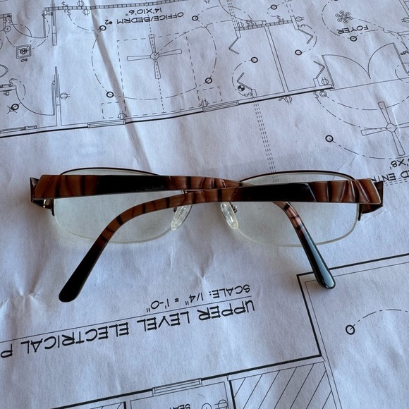 Saks‎ Fifth Avenue Eye Frames 275 OTE7 135 - Picture 6 of 9